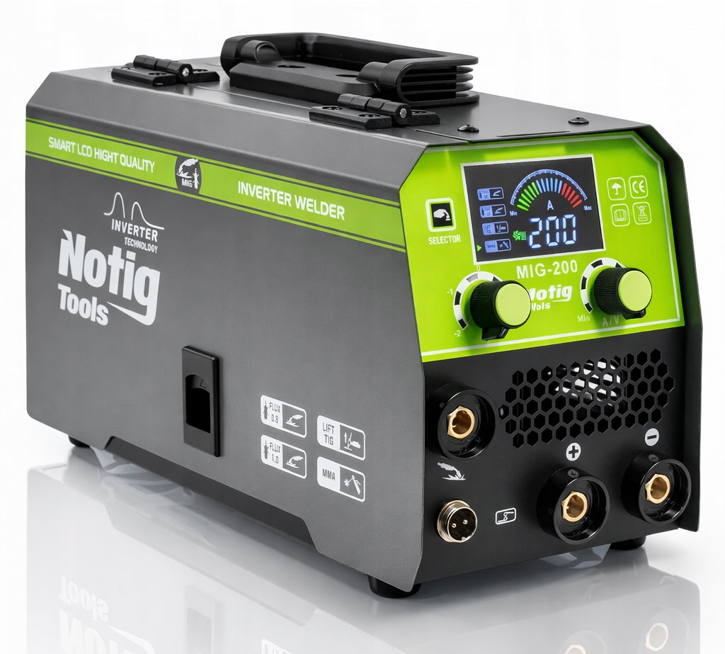 INVERTER WELDER MIGOMAT MIG FLUX MMA TIG 200A IGBT HOT START ANTISTICK Packaging status original
