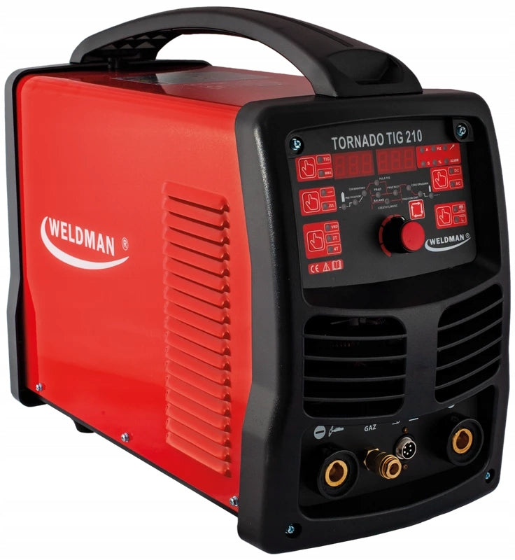 INVERTER WELDER TORNADO TIG 210 AC/DC HF PULSE WELDMAN 103037 Brand Weldman