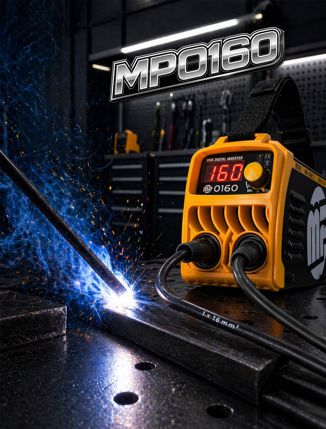 INVERTER WELDER inverter electrodes MMA TIG Lift MAJSTER Pro mp0160 Supply voltage (V) 230