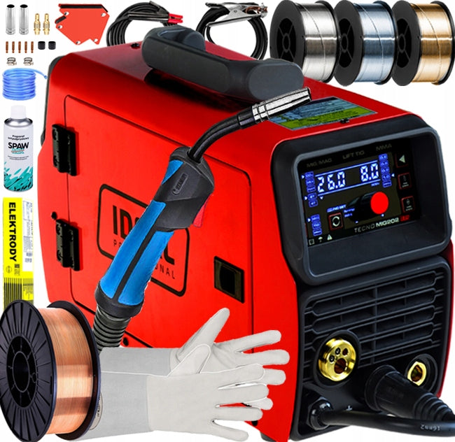 INVERTER WELDING MACHINE IDEAL MIG 200A EURO 230V 3IN1