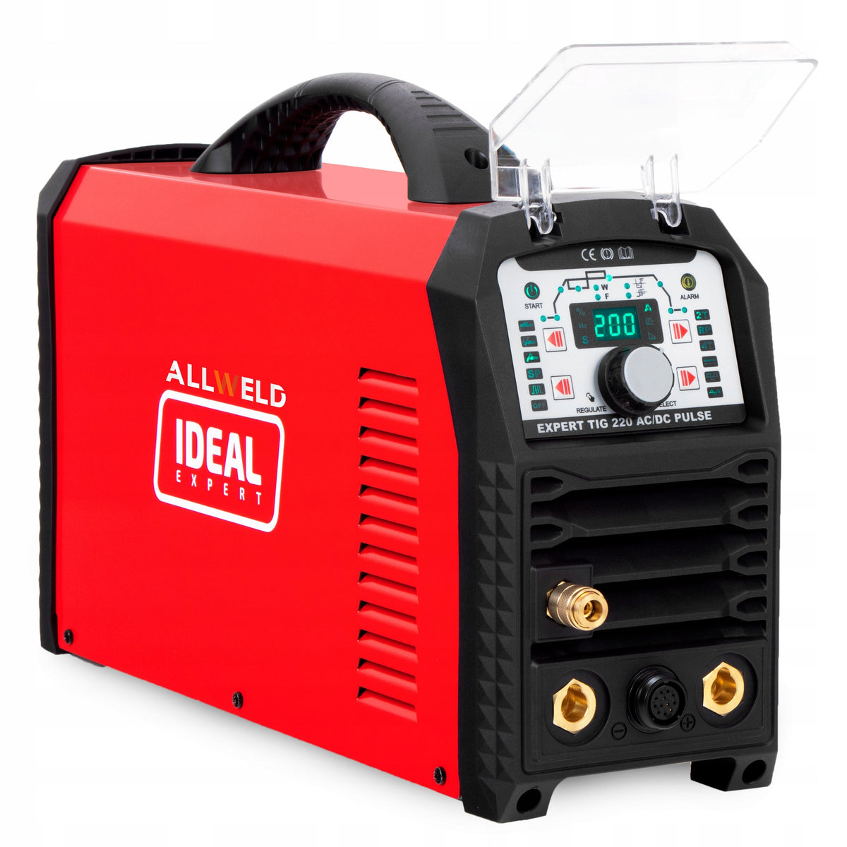 INVERTER WELDING MACHINE IDEAL TIG 220 AC/DC PULSE MMA 200A ALUMINIUM IGBT HF Brand IDEAL
