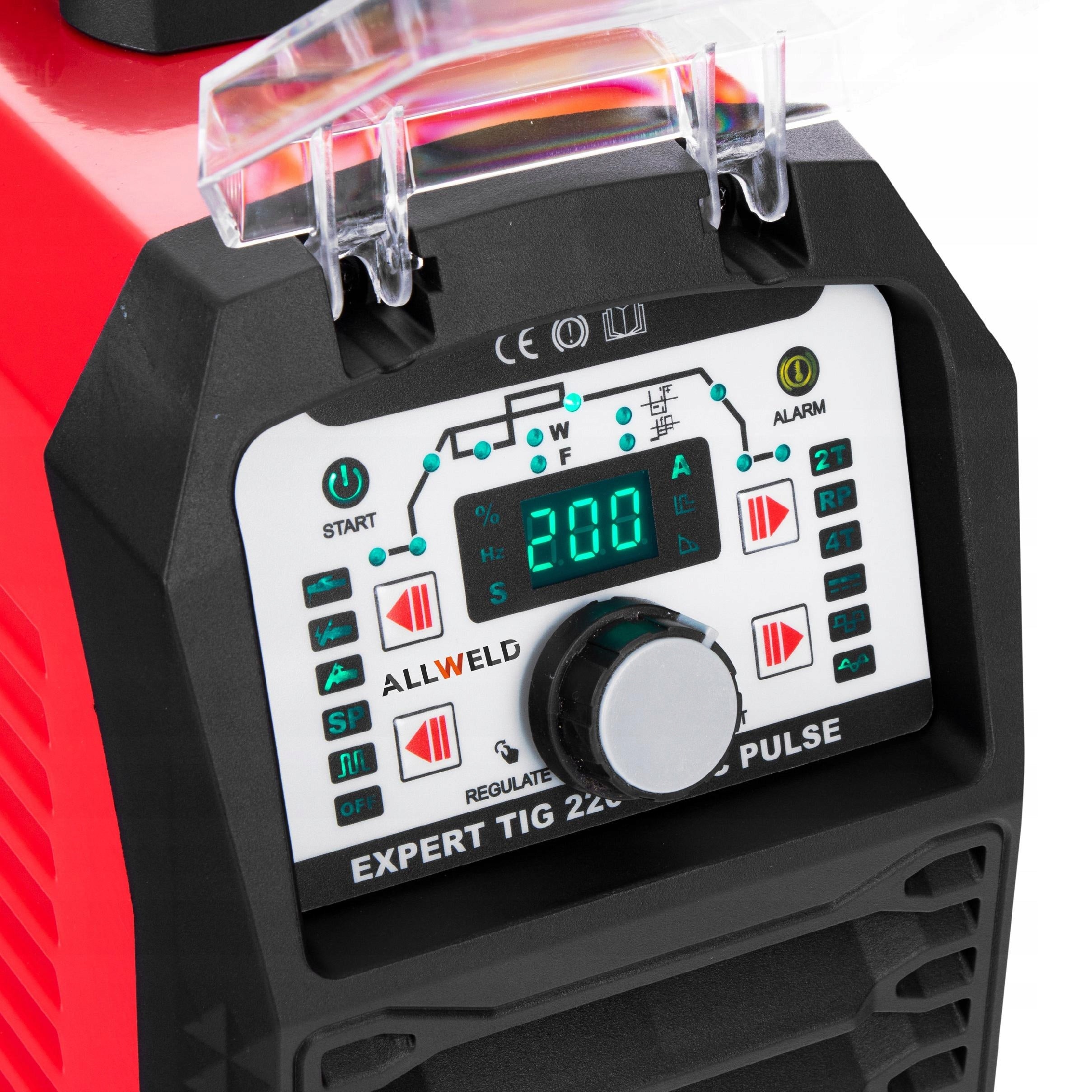 INVERTER WELDING MACHINE IDEAL TIG 220 AC/DC PULSE MMA 200A ALUMINIUM IGBT HF Manufacturer code EXTIG220AC