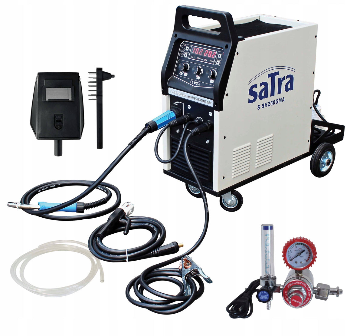 INVERTER WELDING MACHINE IGBT MIG/MMA/LIFT TIG SATRA S-SH250GMA