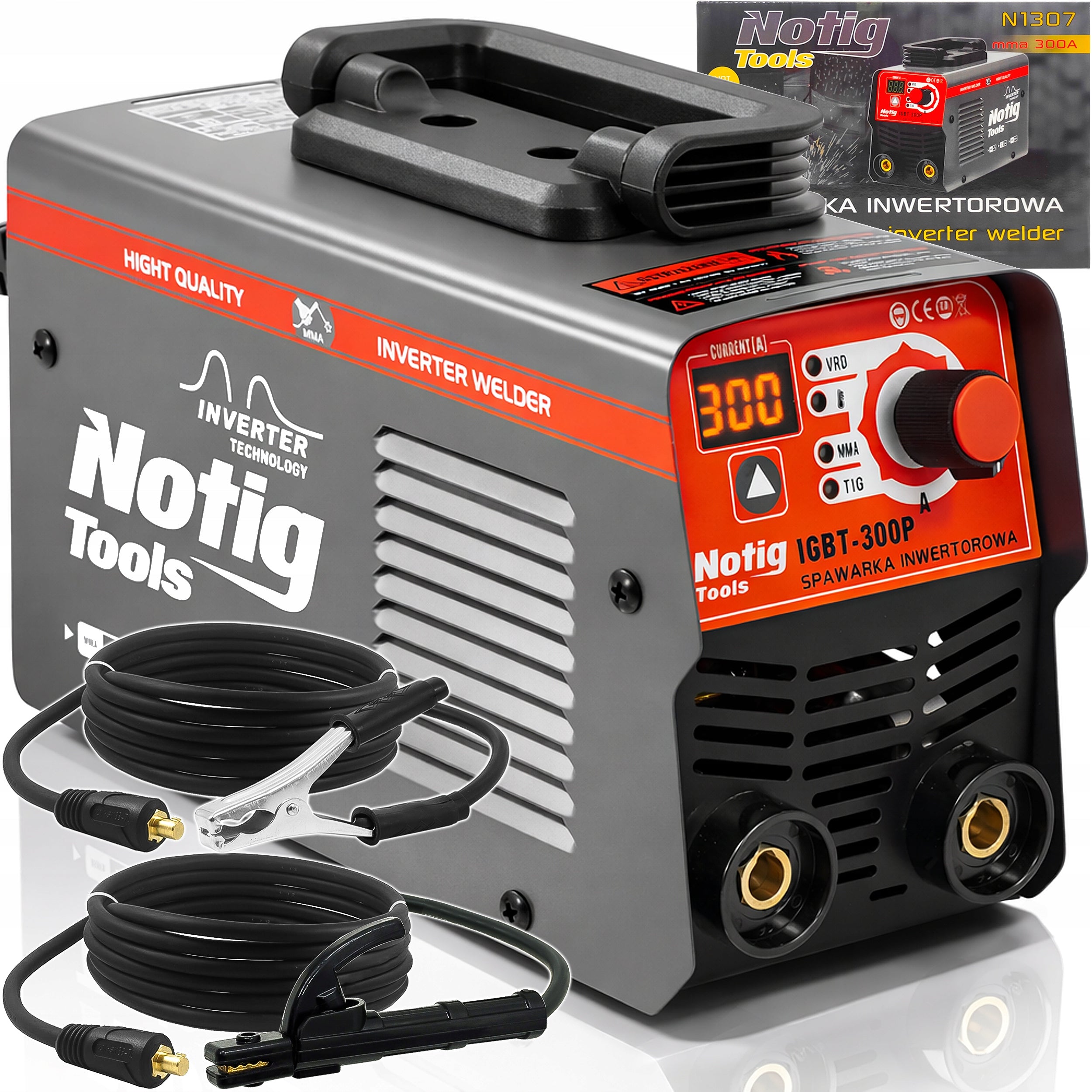 INVERTER WELDING MACHINE INVERTER 300A MMA TIG LIFT VRD 20 – 300A 230V STRONG
