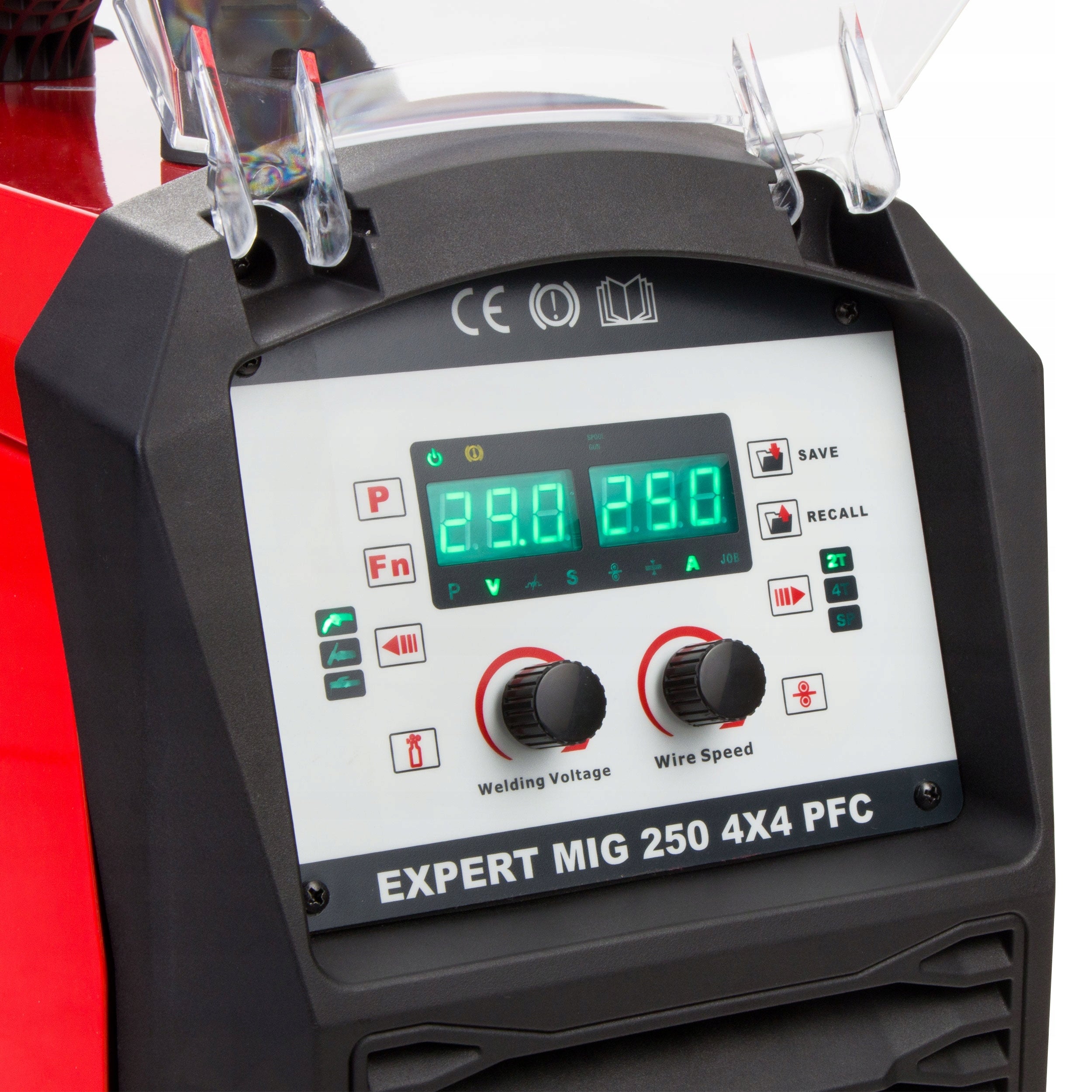 INVERTER WELDING MACHINE INVERTER IDEAL EXPERT MIG 250 4X4 PFC MMA TIG SYNERGY Brand IDEAL