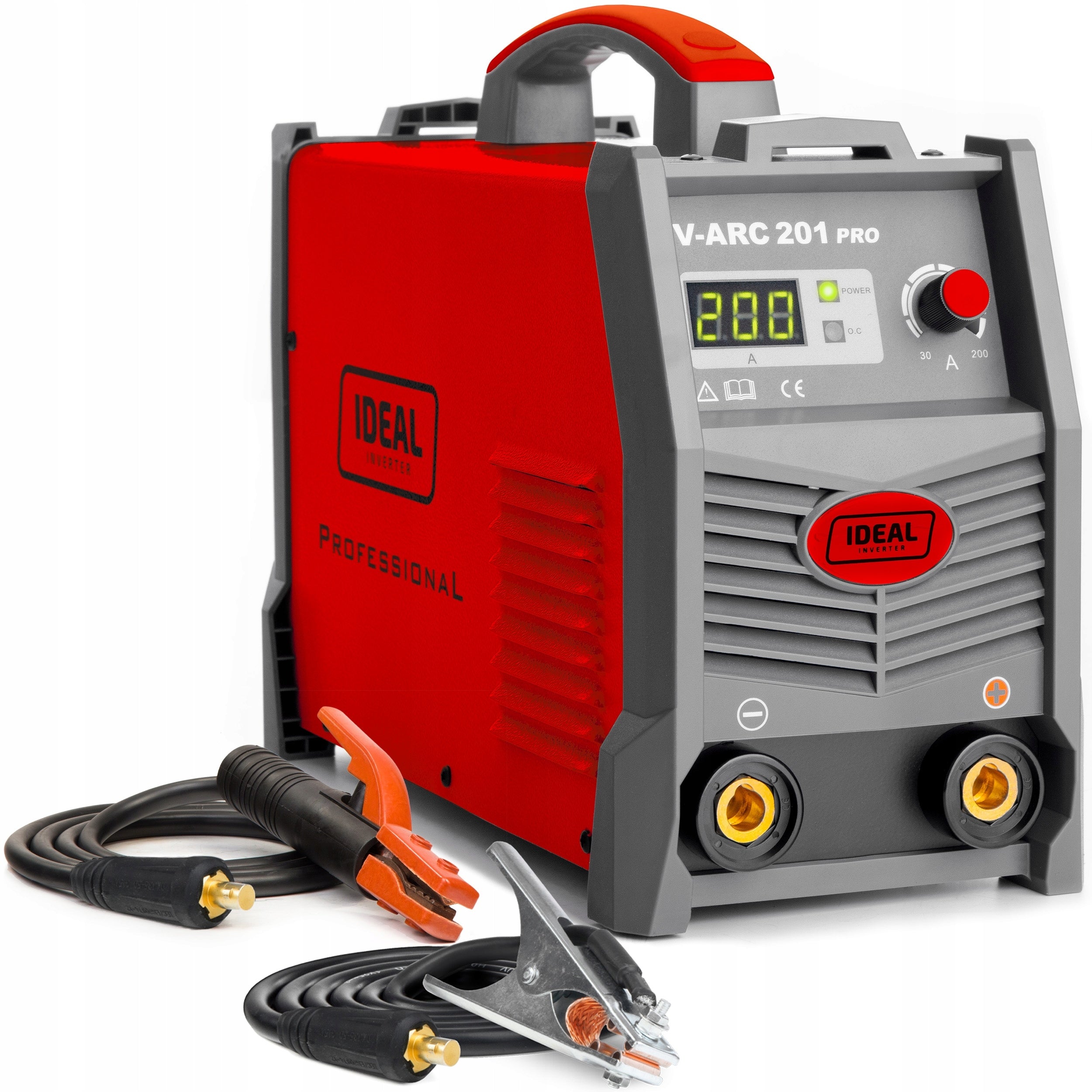 INVERTER WELDING MACHINE INVERTER IDEAL V-ARC 201 PRO 200A 230V MMA TIG DC IGBT
