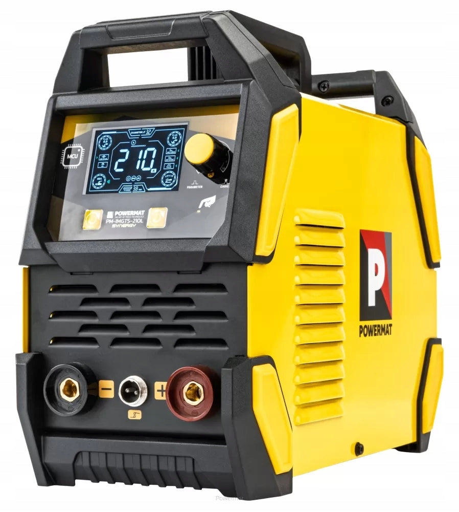 INVERTER WELDING MACHINE INVERTER MIGOMAT MIG MAG MMA TIG LIFT 210A SYNERGY Brand Powermat