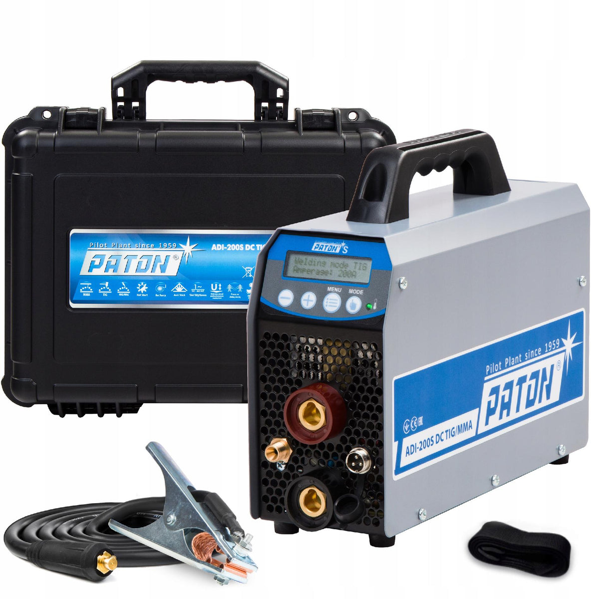 INVERTER WELDING MACHINE INVERTER PATON ADI 200 STANDARD MIG MAG MMA TIG DC 3IN1