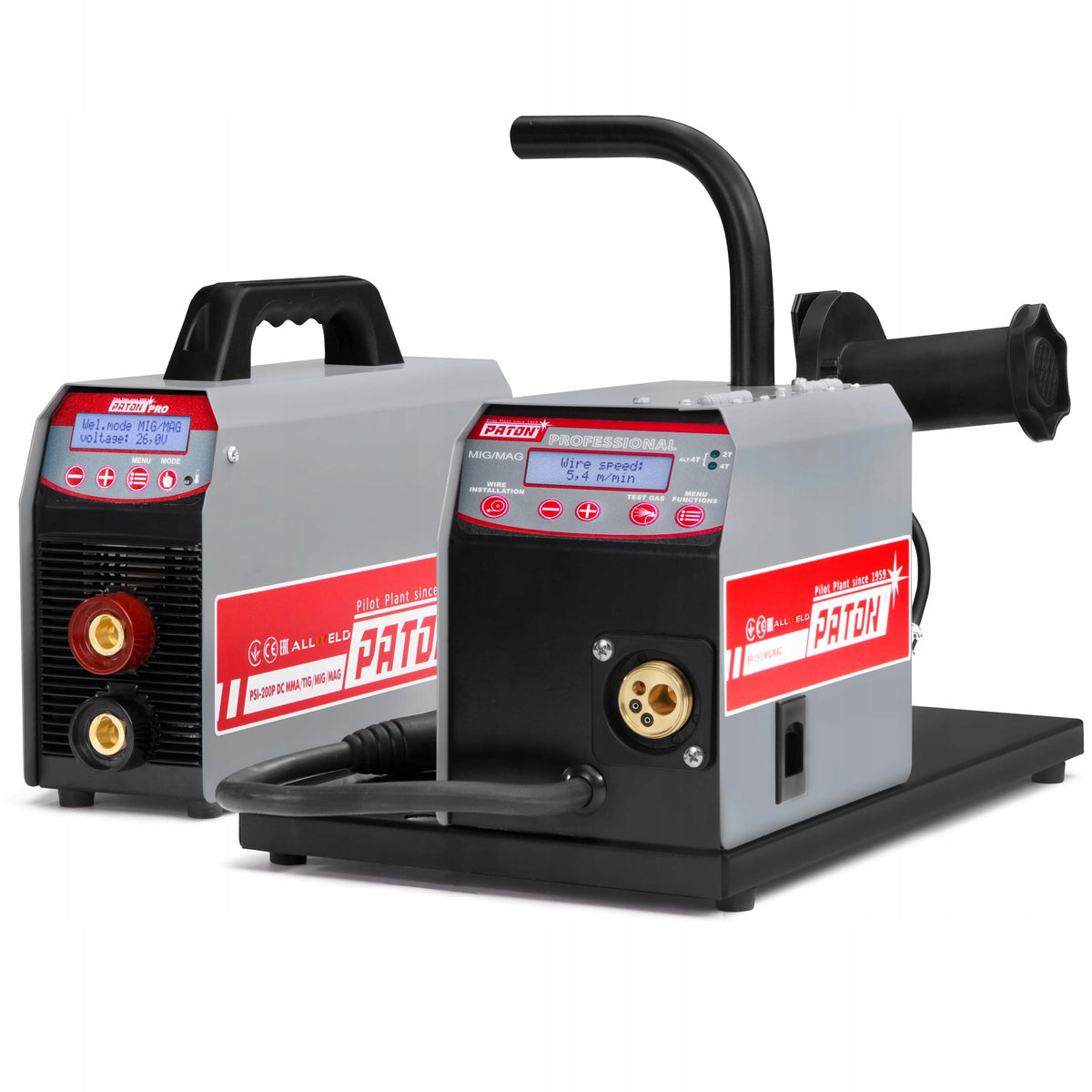 INVERTER WELDING MACHINE INVERTER PATON PSI 200 PRO MIG MAG MMA TIG DC PULSE 3IN1 Manufacturer code PÓŁAUTOMAT MMA PATON PSI 200 PRO DC