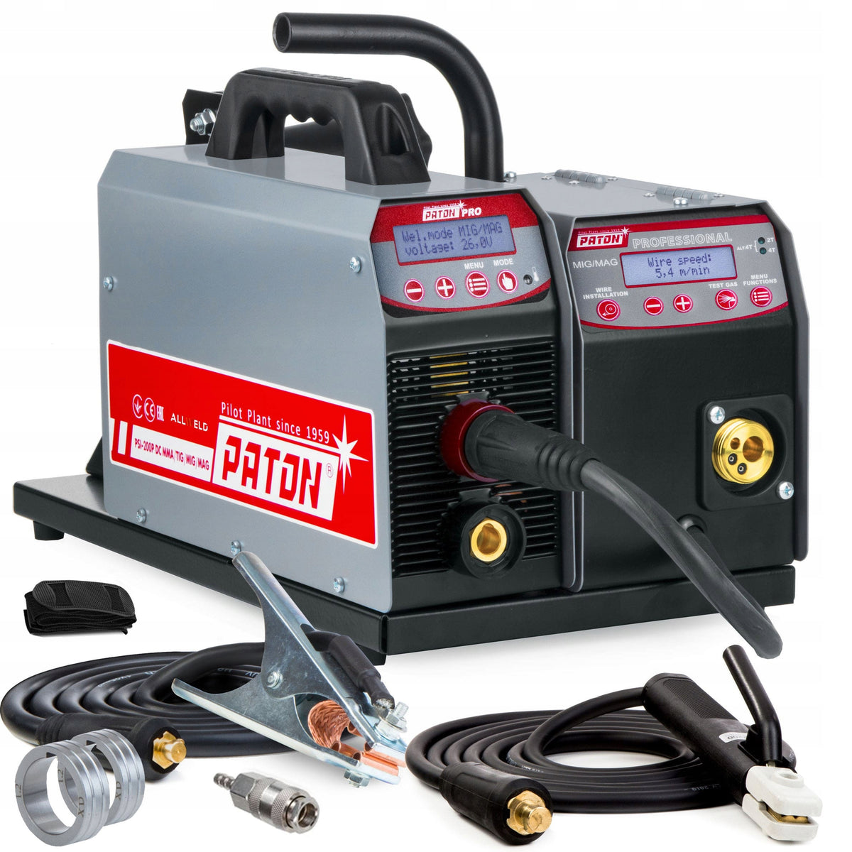 INVERTER WELDING MACHINE INVERTER PATON PSI 200 PRO MIG MAG MMA TIG DC PULSE 3IN1