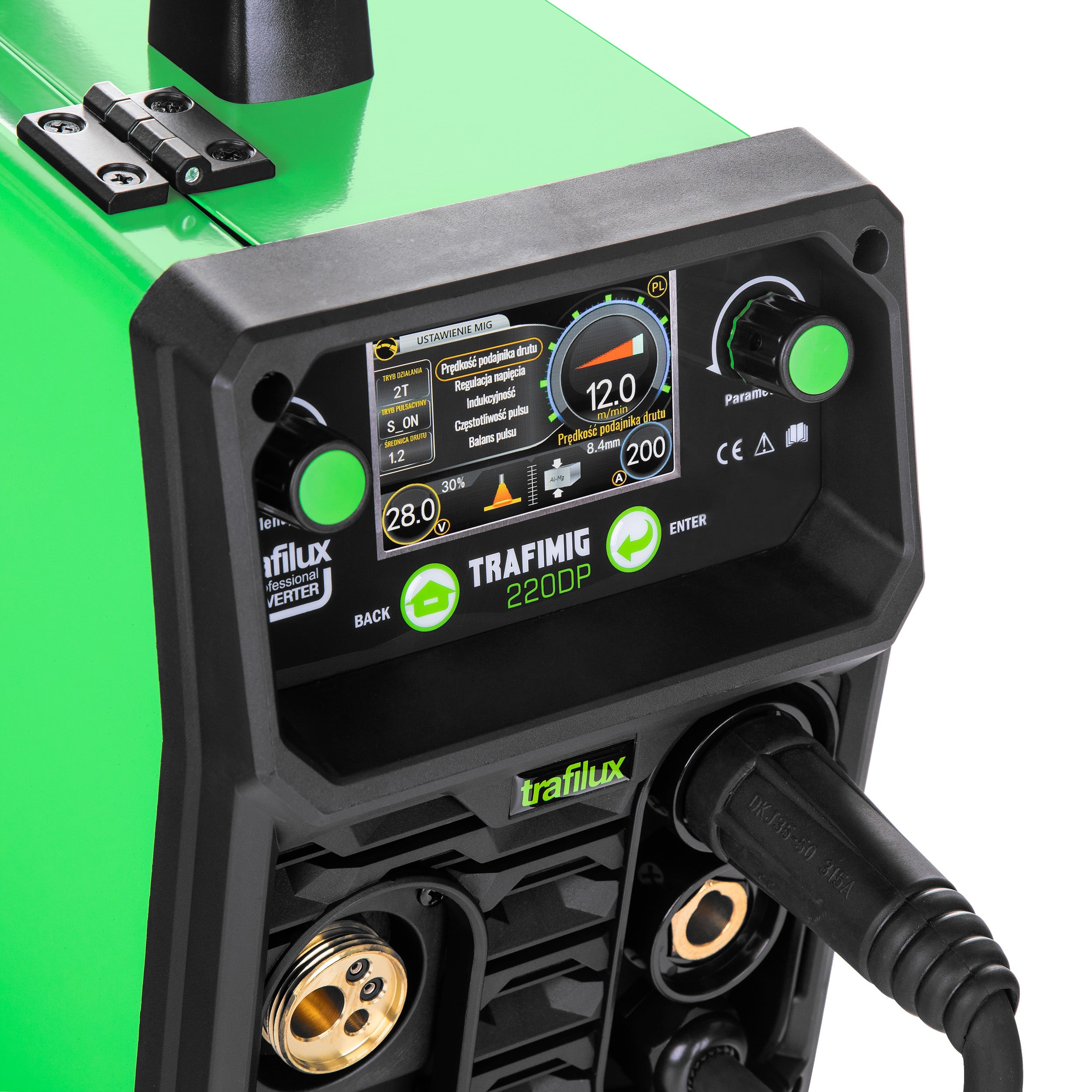 INVERTER WELDING MACHINE INVERTER TRAFILUX MIG 220 DUAL PULSE MMA TIG 200A 230V EAN (GTIN) 5907195560973