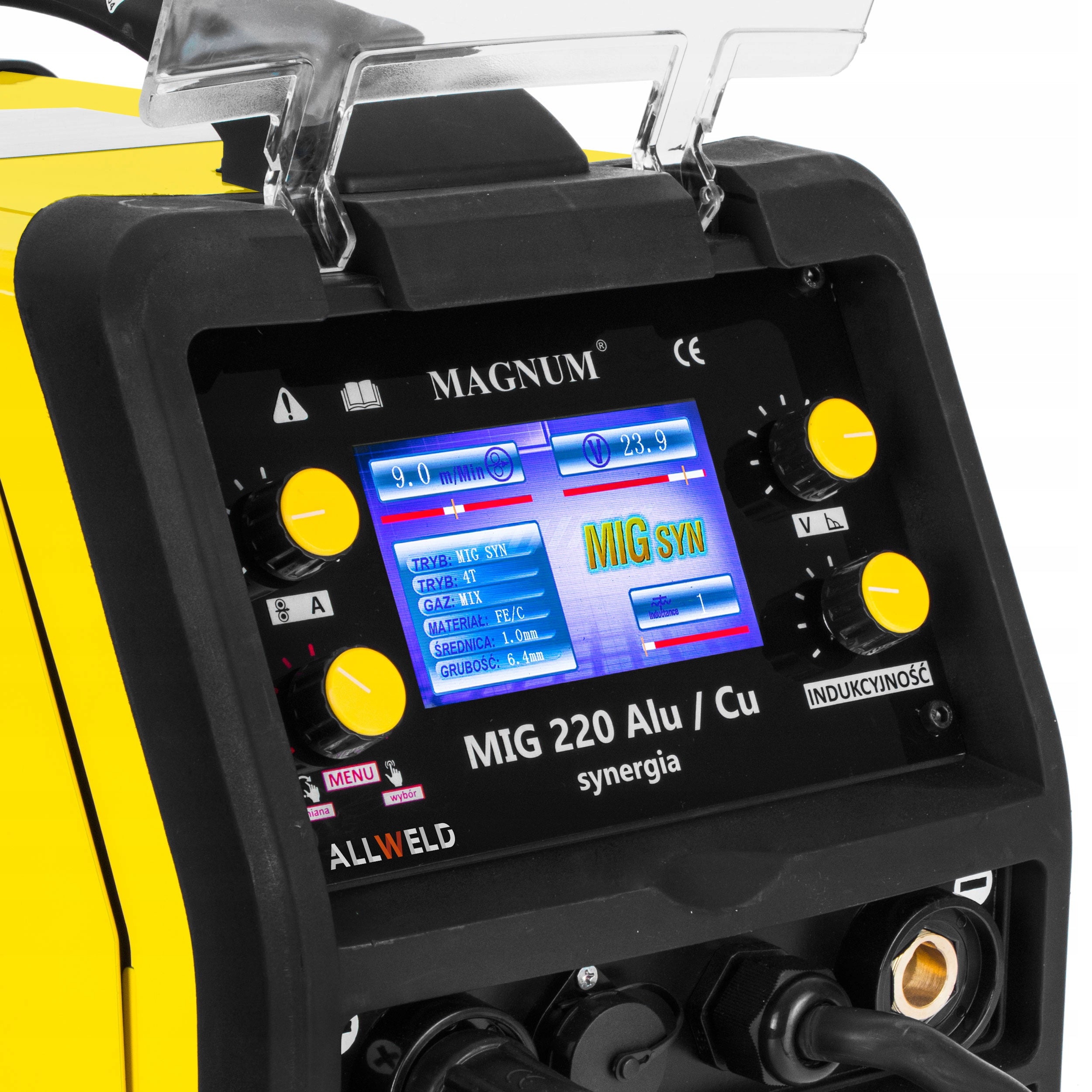 INVERTER WELDING MACHINE MAGNUM MIG 220 ALU SYNERGY MMA TIG 230V 200A IGBT 3IN1 Manufacturer code 5905214997212