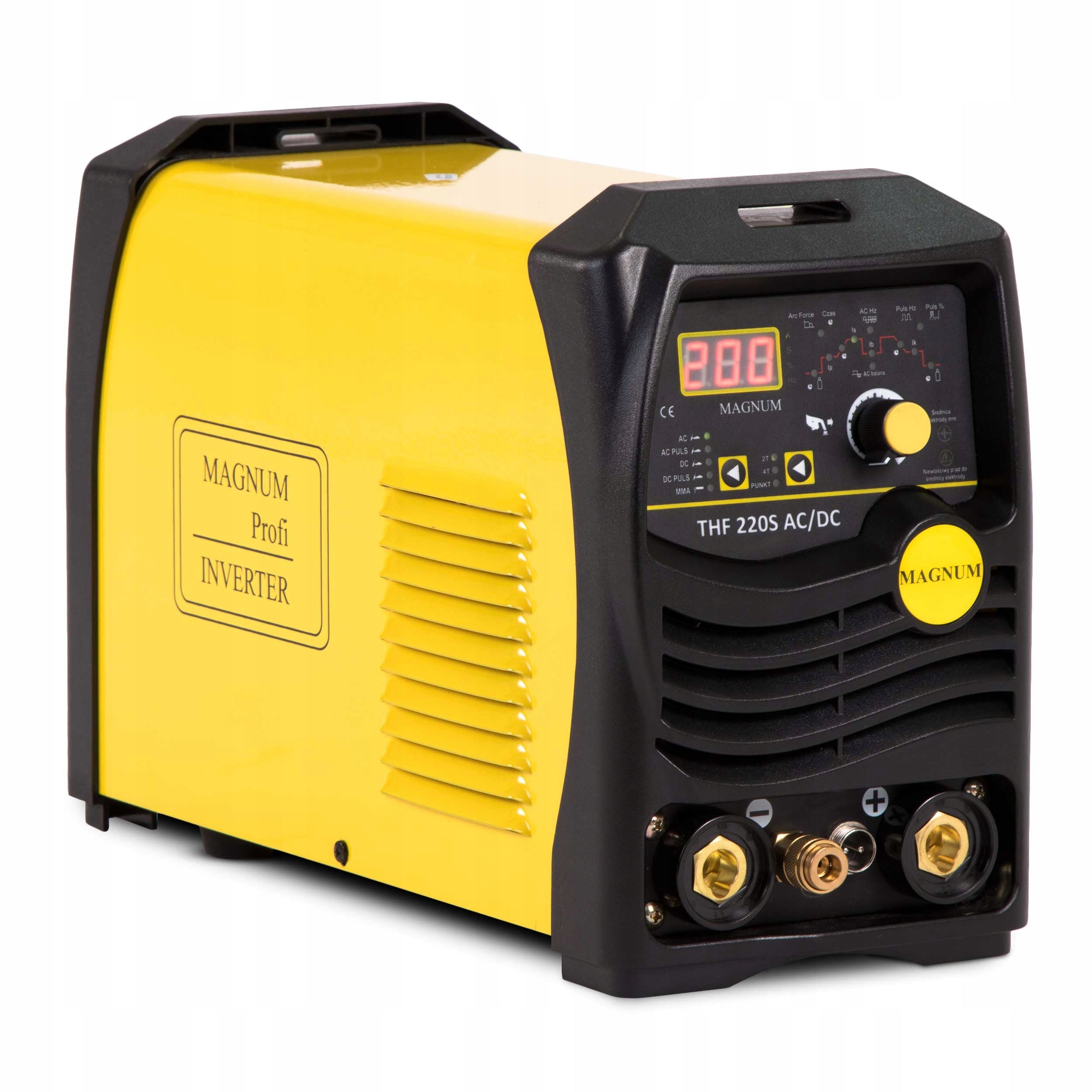 INVERTER WELDING MACHINE MAGNUM THF 220S MMA TIG AC DC PULSE IGBT 200A 230V HF Brand Magnum