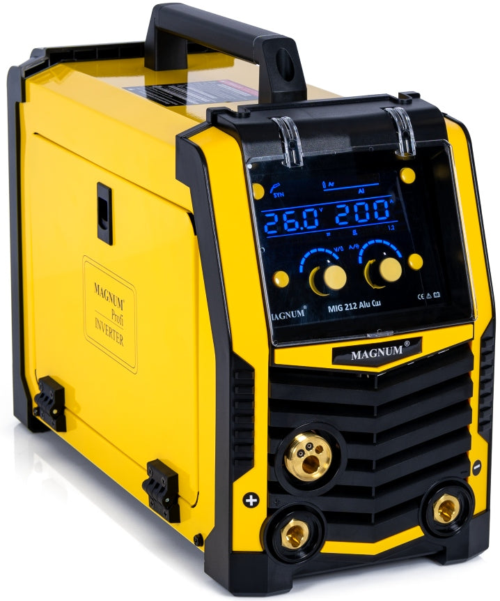 INVERTER WELDING MACHINE MIGOMAT MAGNUM MIG 212 ALU CU SYNERGY 230V 200A 2T/4T EAN (GTIN) 5905323119567
