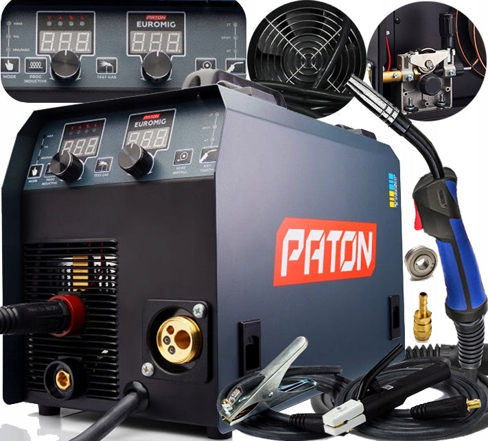 INVERTER WELDING MACHINE MIGOMAT PATON EUROMIG 150A 230V PULSE MMA TIG LIFT DC
