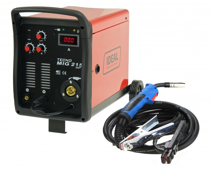 INVERTER WELDING MACHINE MIGOMAT SEMI-AUTOMATIC IDEAL TECNOMIG 215 MMA EAN (GTIN) 5903991102010