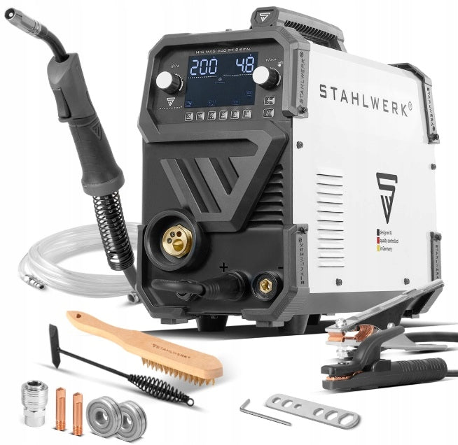 INVERTER WELDING MACHINE MIGOMAT SEMI-AUTOMATIC STAHLWERK MIG MAG 200 ST SYNERGY Packaging status original