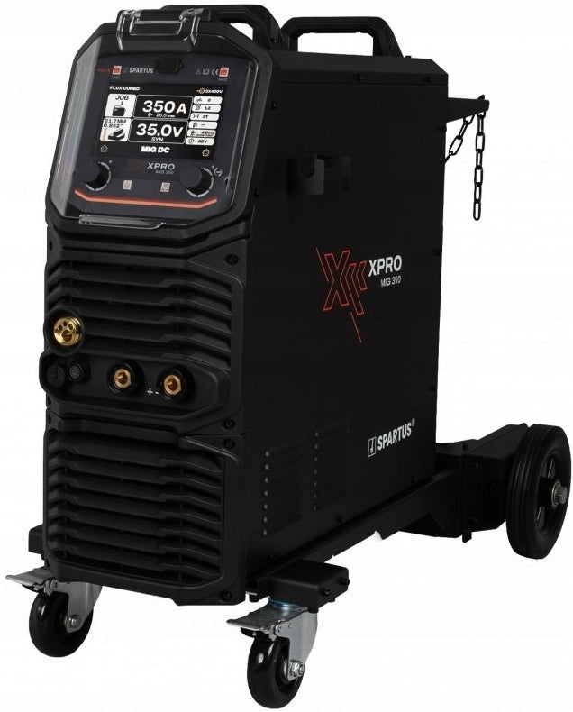 INVERTER WELDING MACHINE MIGOMAT SPARTUS XPRO MIG 350 400V 350A SYNERGY SPOT Manufacturer code XPROMIG350-PAK-36-3