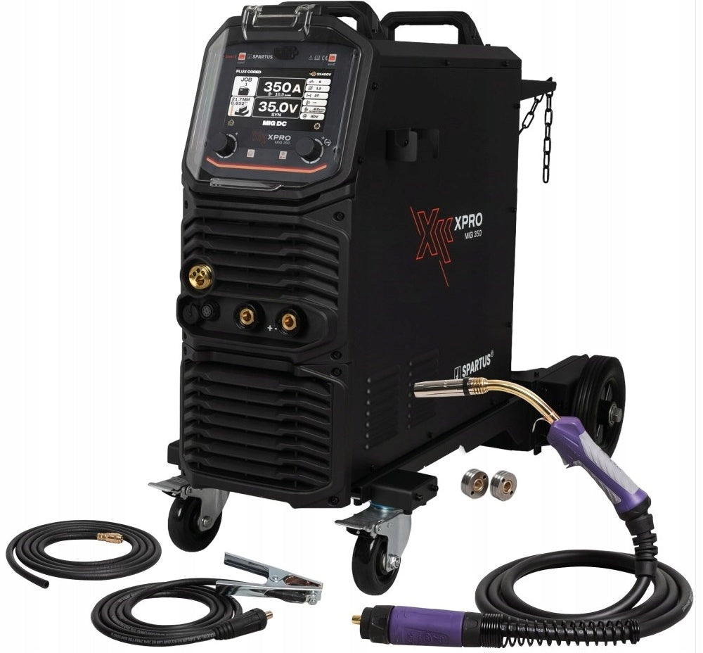 INVERTER WELDING MACHINE MIGOMAT SPARTUS XPRO MIG 350 400V 350A SYNERGY SPOT Packaging status original
