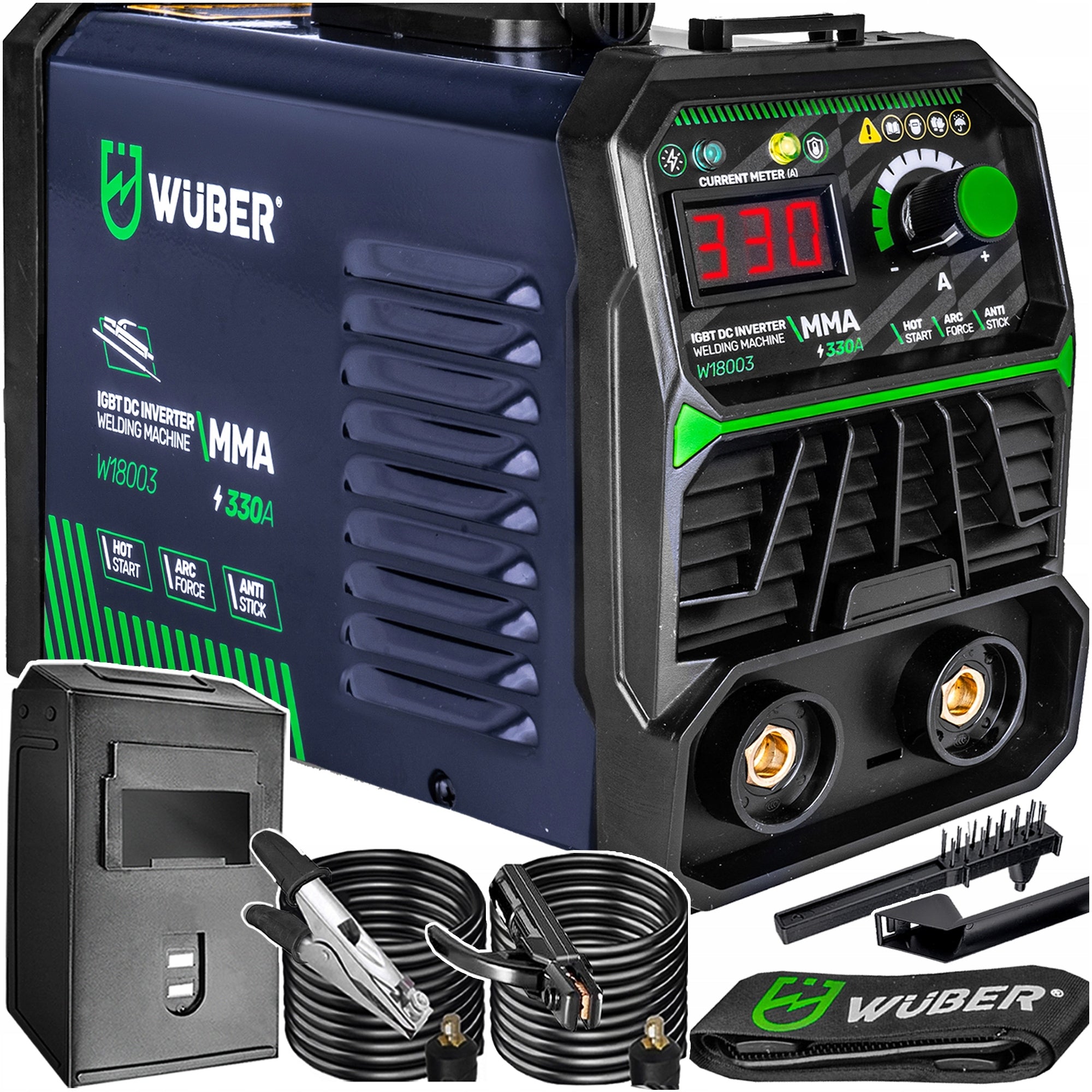 INVERTER WELDING MACHINE MMA POWERFUL IGBT HOT START ANTI STICK 330A