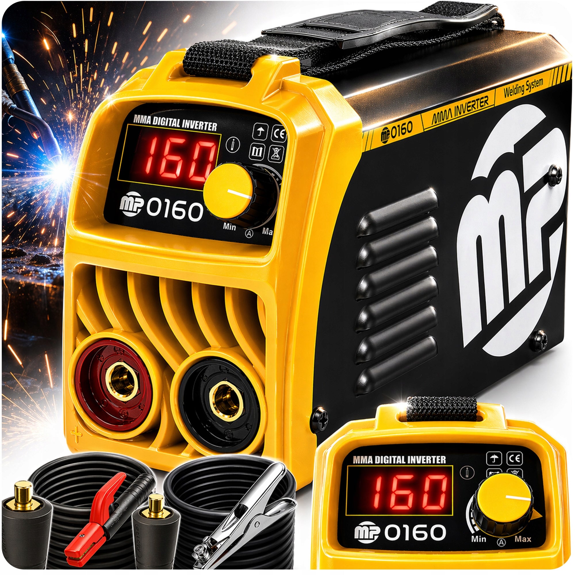 INVERTER WELDING MACHINE MMA TIG Lift electrodes MAJSTER Pro mp0160 Packaging status original