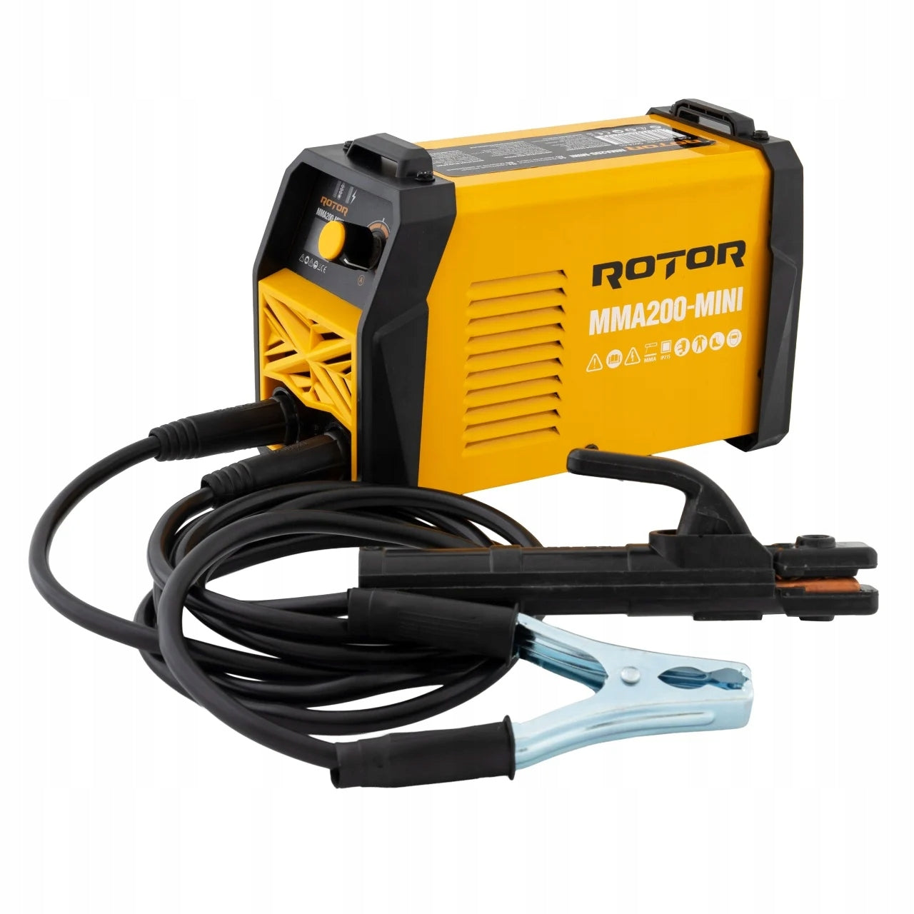 INVERTER WELDING MACHINE MMA200-MINI ROTOR 200A COMPACT FOR WELDING Packaging status original