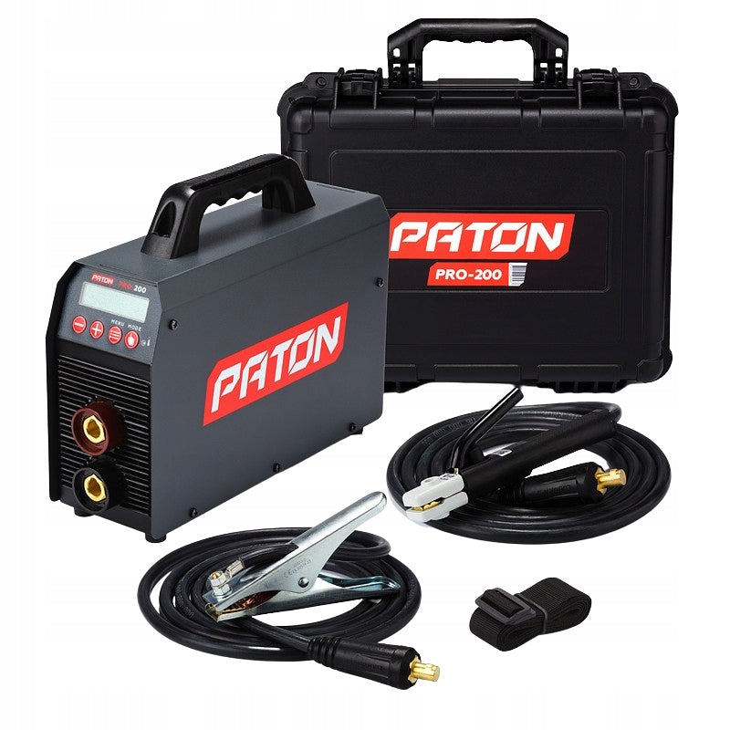 INVERTER WELDING MACHINE PATON VDI 200 PRO MIG MAG MMA TIG 200A PULSE IGBT 230V