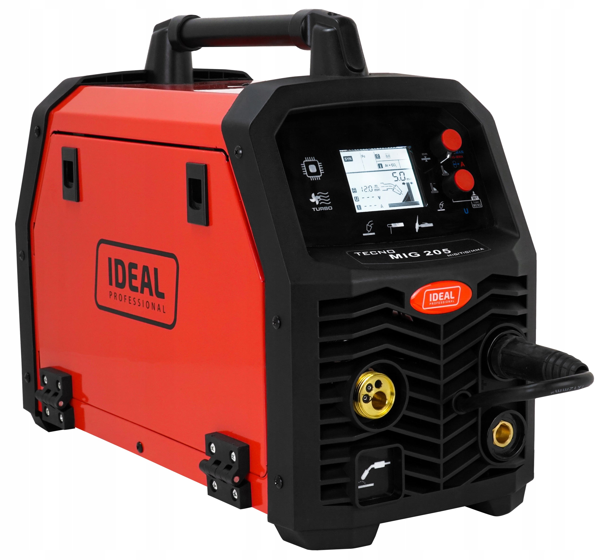 INVERTER Welder MIGOMAT Ideal MIG MAG MMA TIG Alu SYNERGY 200A 230V Packaging status original