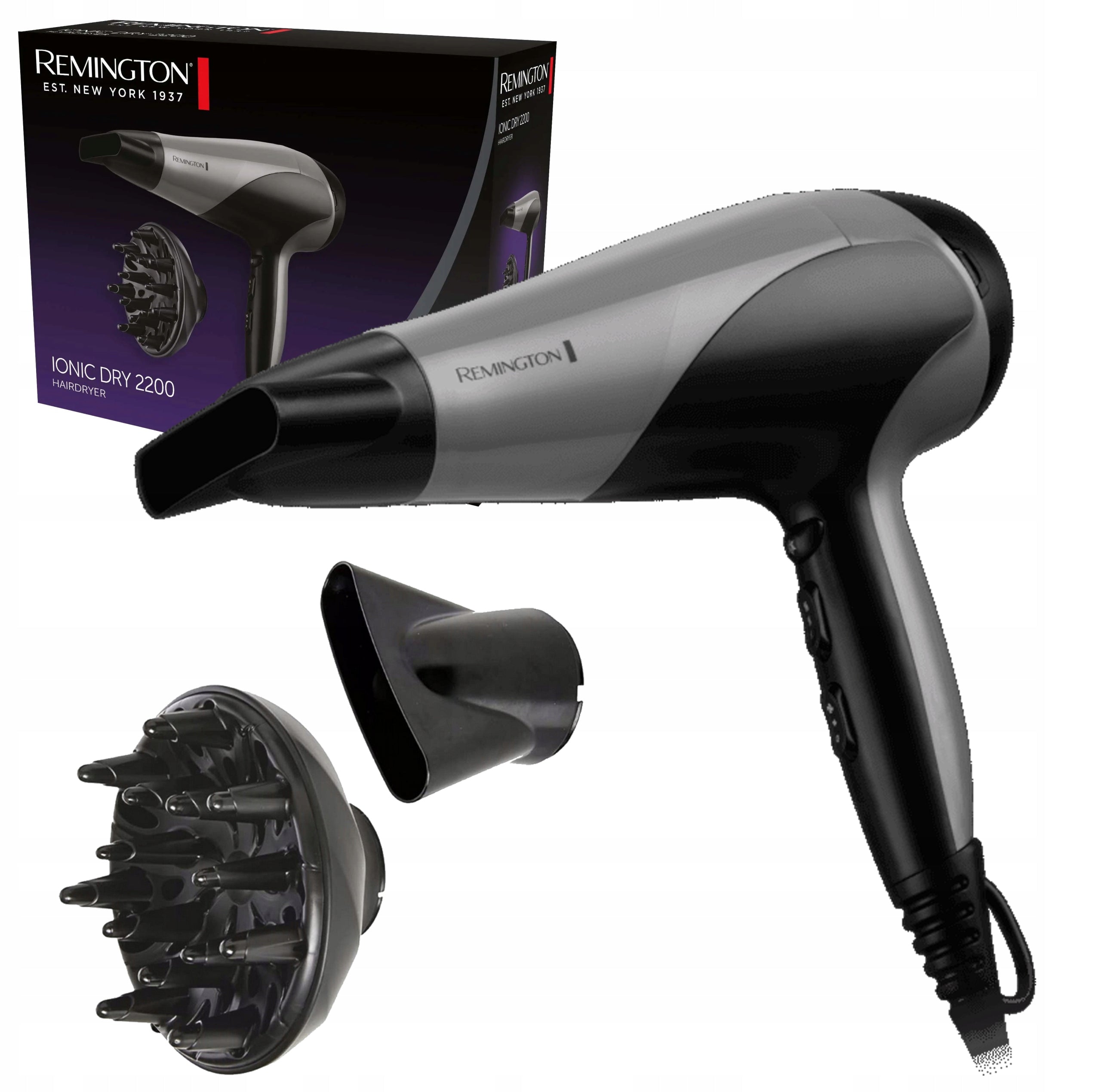IONIC DRY HAIR DRYER 2200W IONIZATION COLD BLOW HEALTHY HAIR