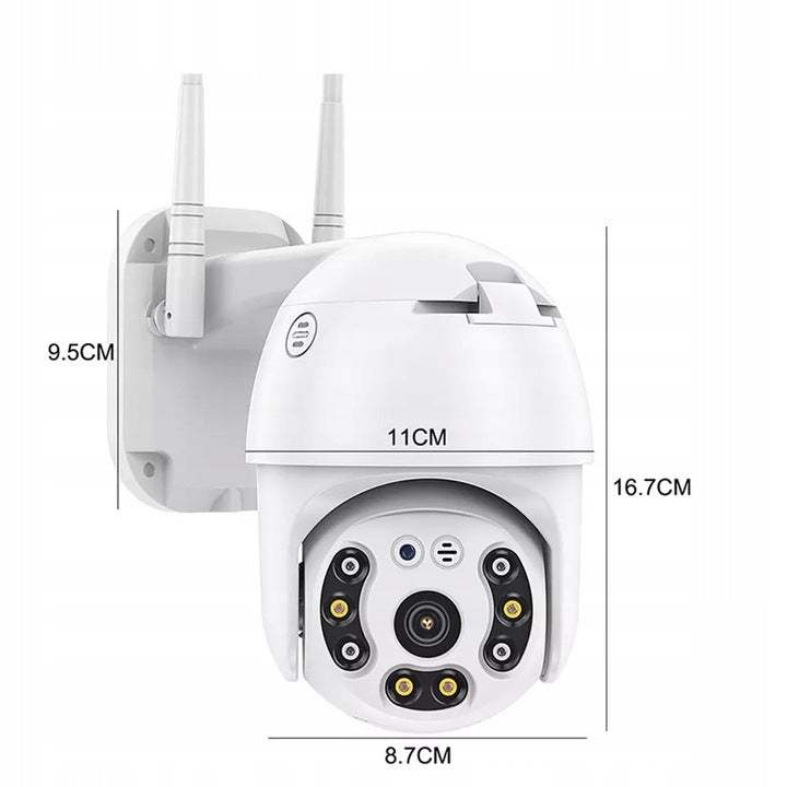 IP CAMERA WiFi OUTDOOR ROTATING 8mp 8mpx ZOOM ICSEE APPLICATION Poland Packaging status original
