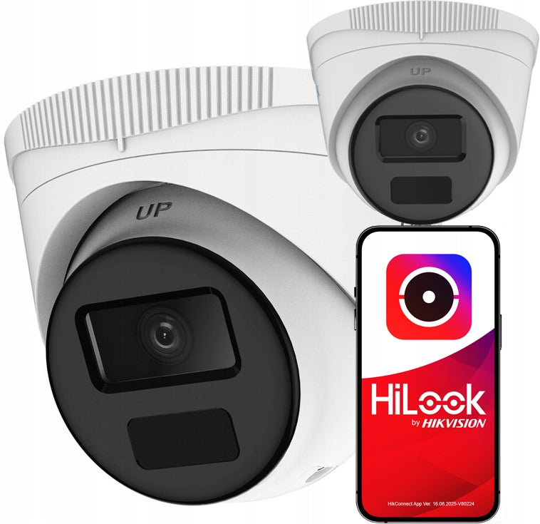 IP Camera 2MPx HiLook by Hikvision IPC-T221H-C External View 24/7