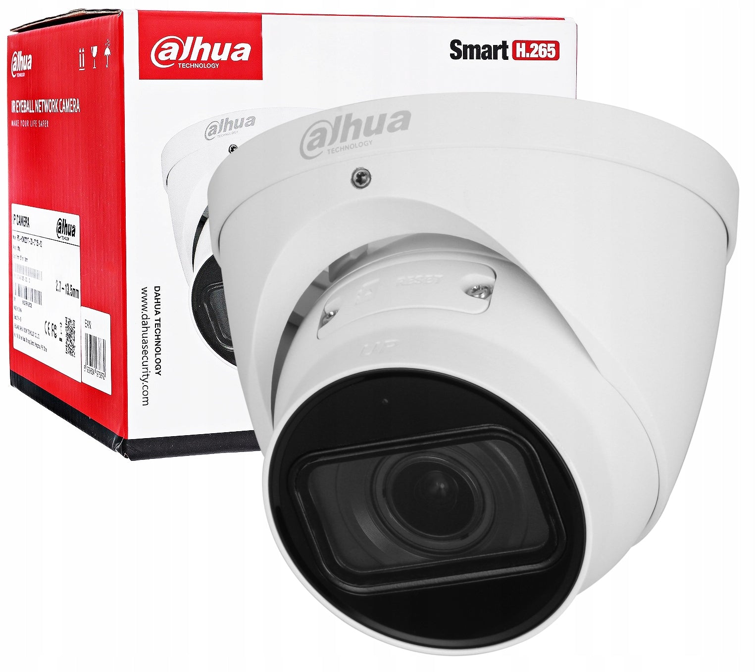 IP Camera 4Mpx IPC-HDW2441T-ZS-27135 Dahua 2,7-13,5mm Zoom PoE Analytics