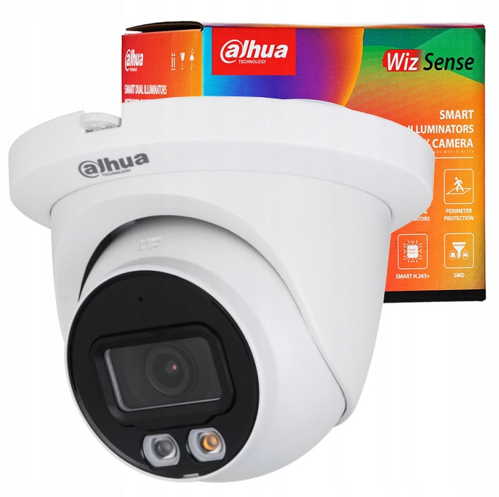 IP Camera 5MPx 3K IPC-HDW2549TM-S-IL-0280B DAHUA Wizsense Dual Light