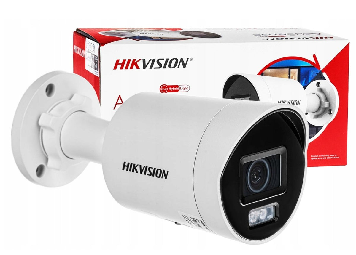 IP Camera Outdoor Hikvision 4MPx AcuSense Microphone SMART AI