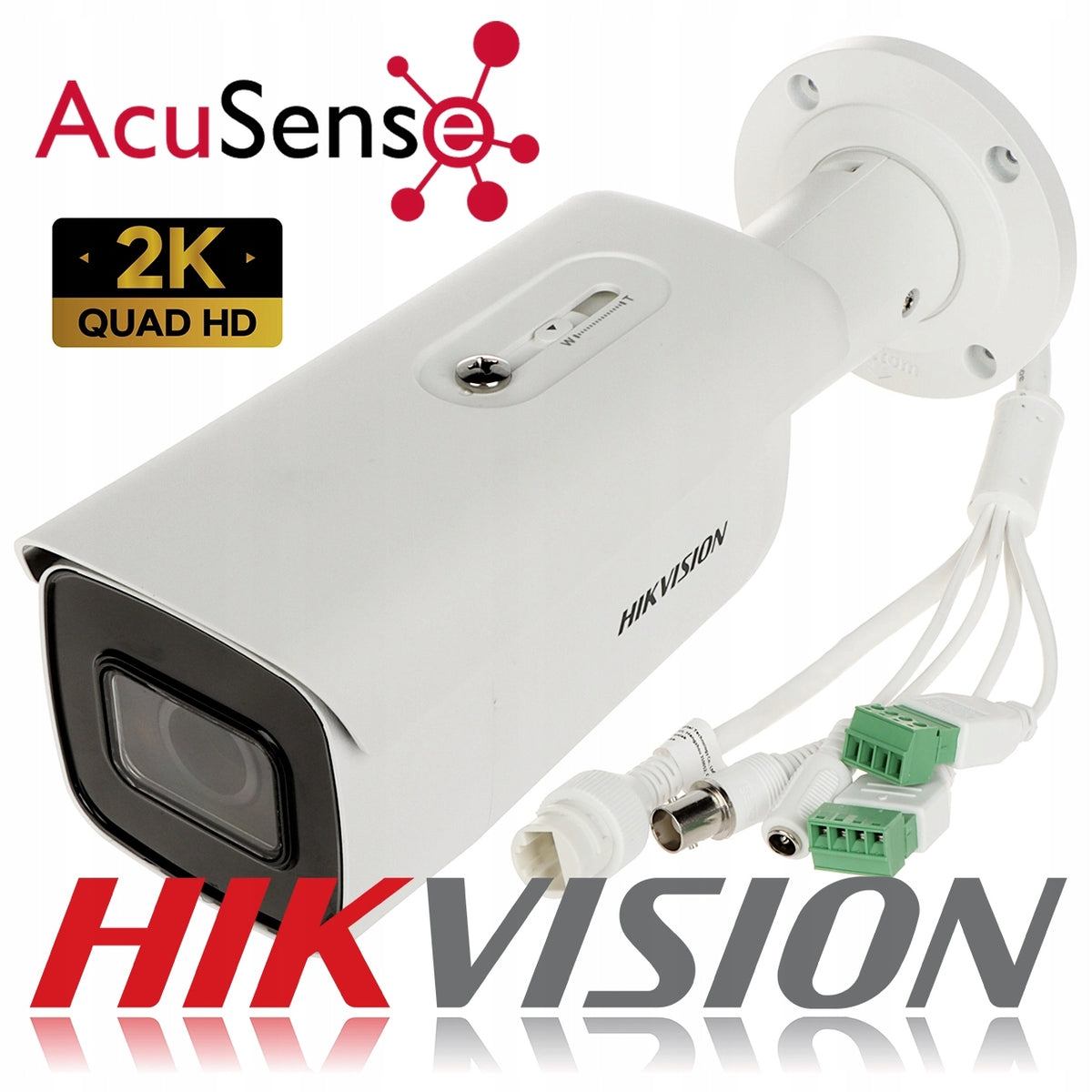 IP Camera for Entry to Hikvision DS-2CD2683G2-IZS AcuSense 8Mpx Zoom Packaging status original