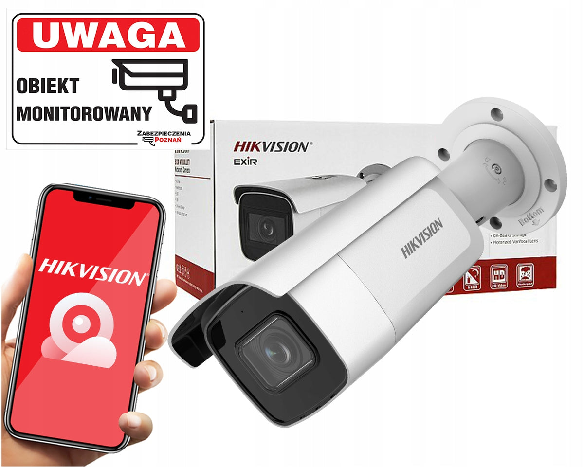 IP Camera for Entry to Hikvision DS-2CD2683G2-IZS AcuSense 8Mpx Zoom