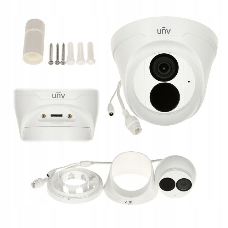 IP DOME CAMERA IPC3614LE-ADF28K-G 4Mpx 2.8mm UNIVIEW IR30 HOME SHOP