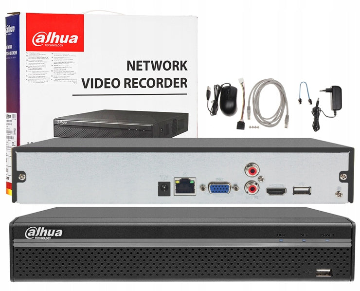 IP Recorder Dahua NVR4108HS-4KS3 8 channels up to 12Mpx DSS application
