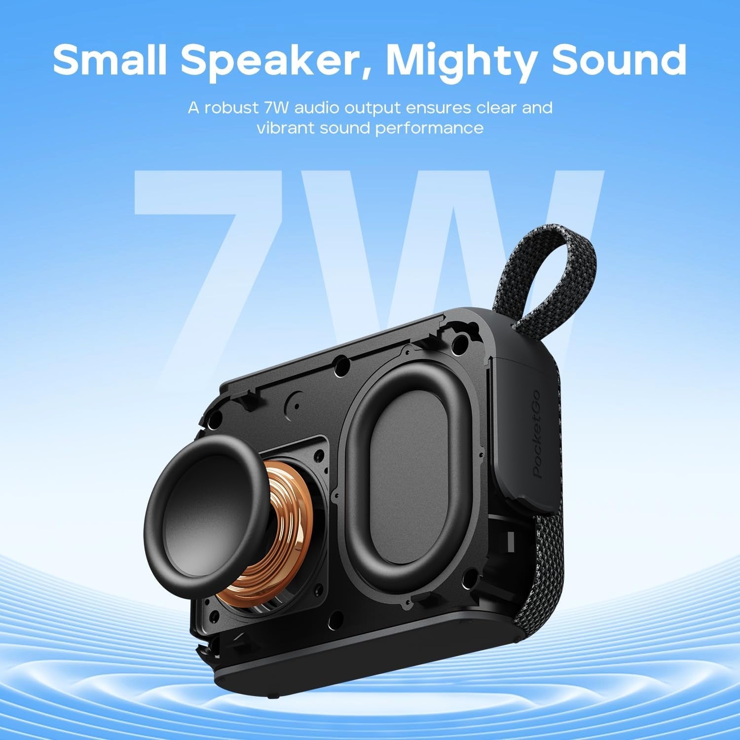 IP68 WIRELESS SPEAKER WATERPROOF 7W STEREO 20H SUPPORT TF CARD Model other