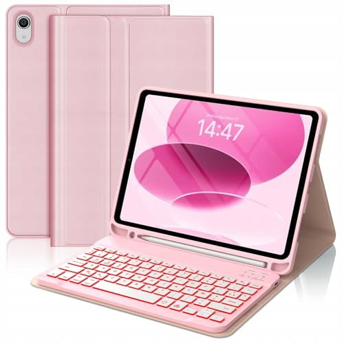 IPAD 11 A16 KEYBOARD BACKLIGHT 7 COLORS BLUETOOTH FOR HOME Brand no brand