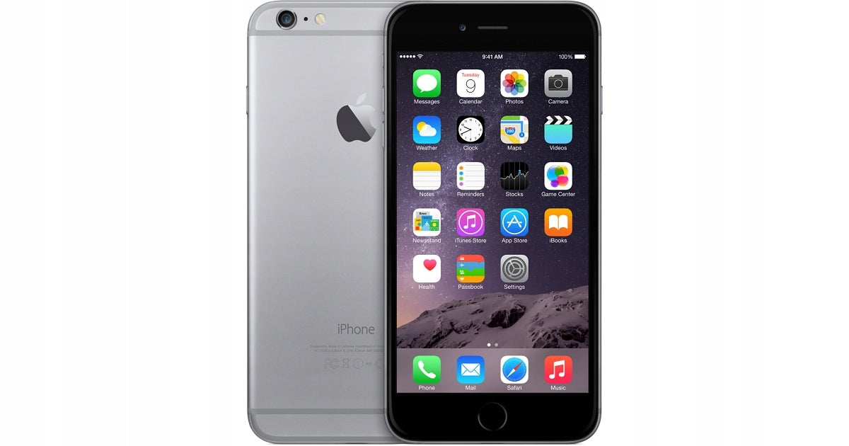 IPHONE 6 128GB GRAPHITE Charger included yes