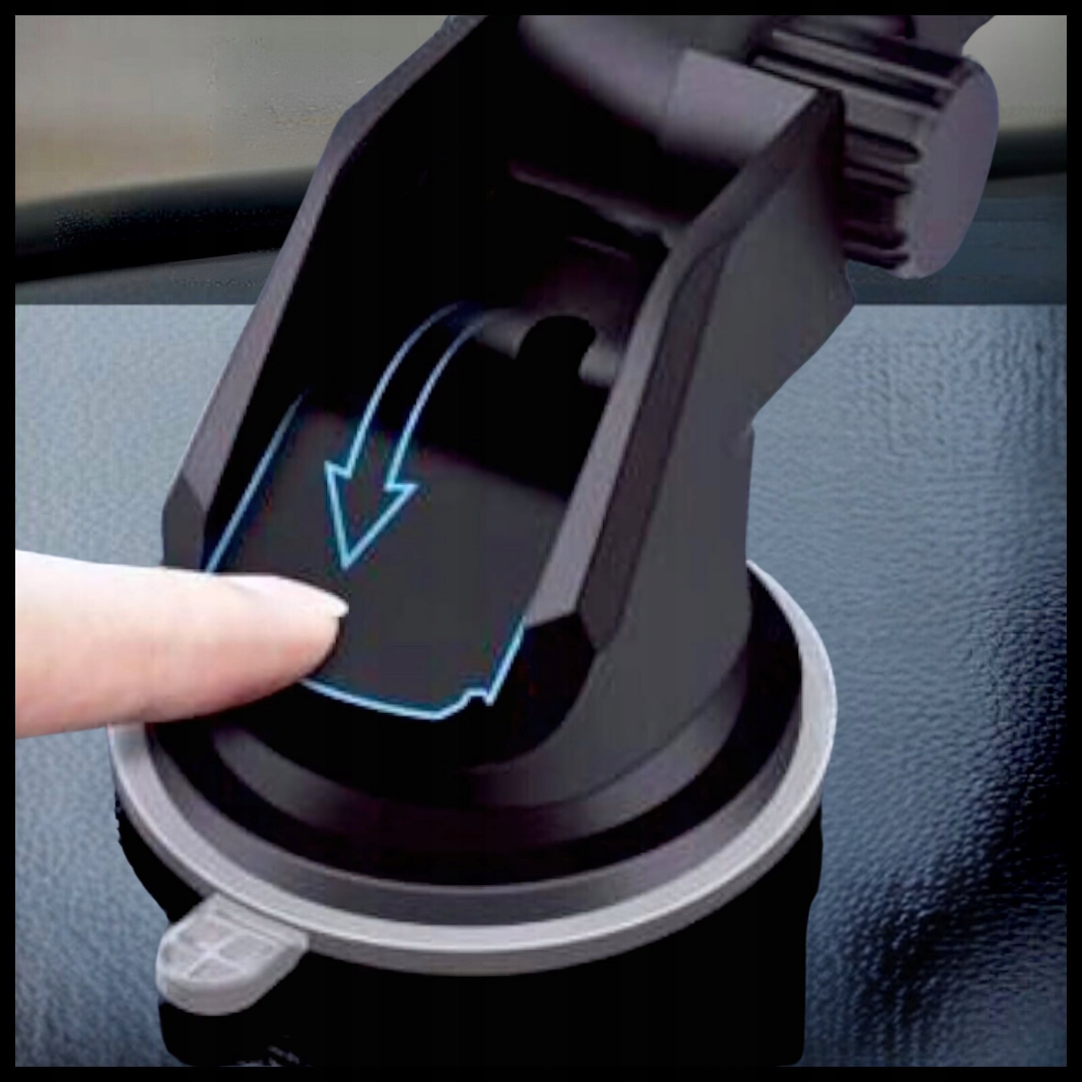 IPHONE SAMSUNG CAR WINDOW HOLDER ROTARY COCKPIT Packaging status original