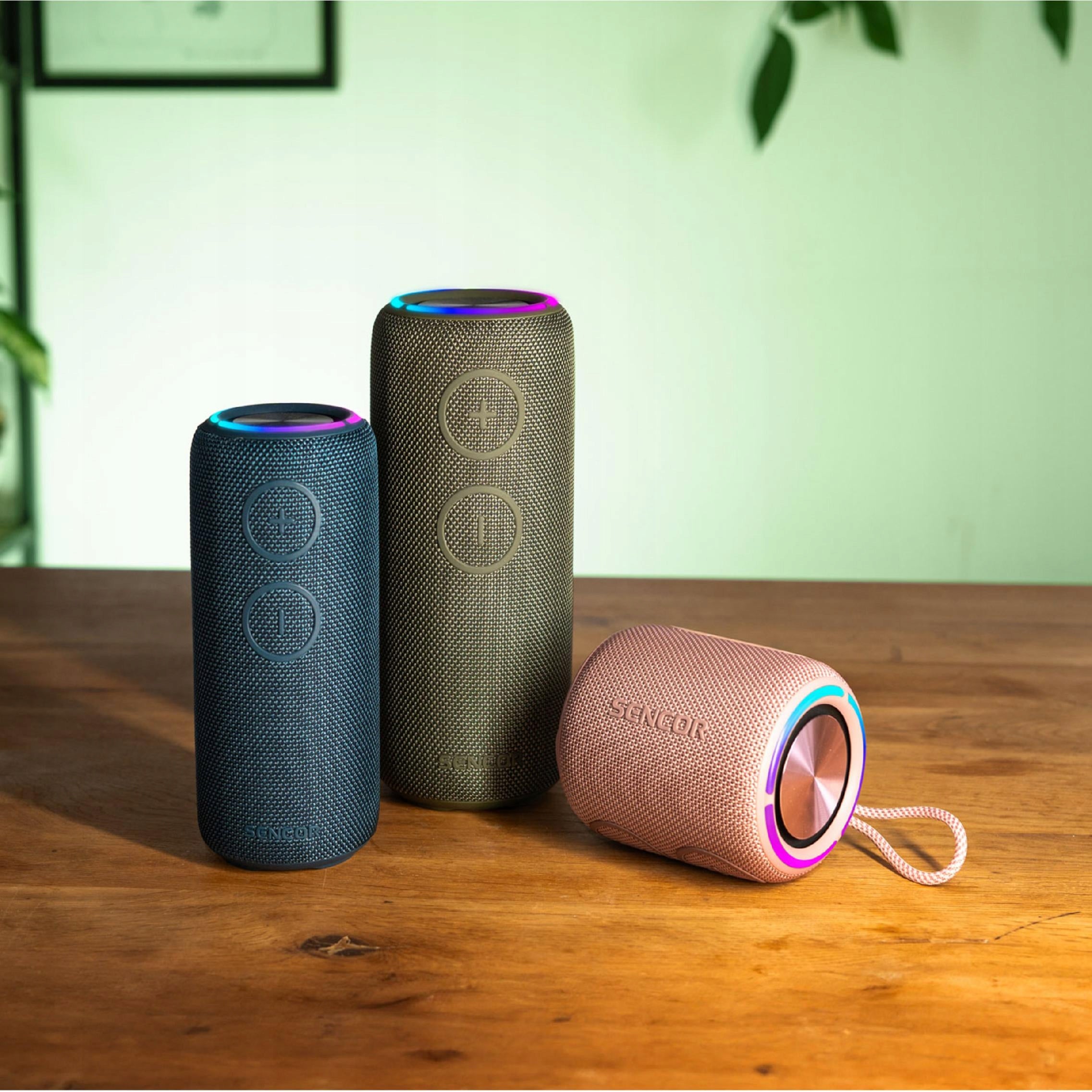 IPX7 WATERPROOF Bluetooth Speaker Sencor SIRIUS 2 OLIVE 3600 mAh 20W Brand Sencor