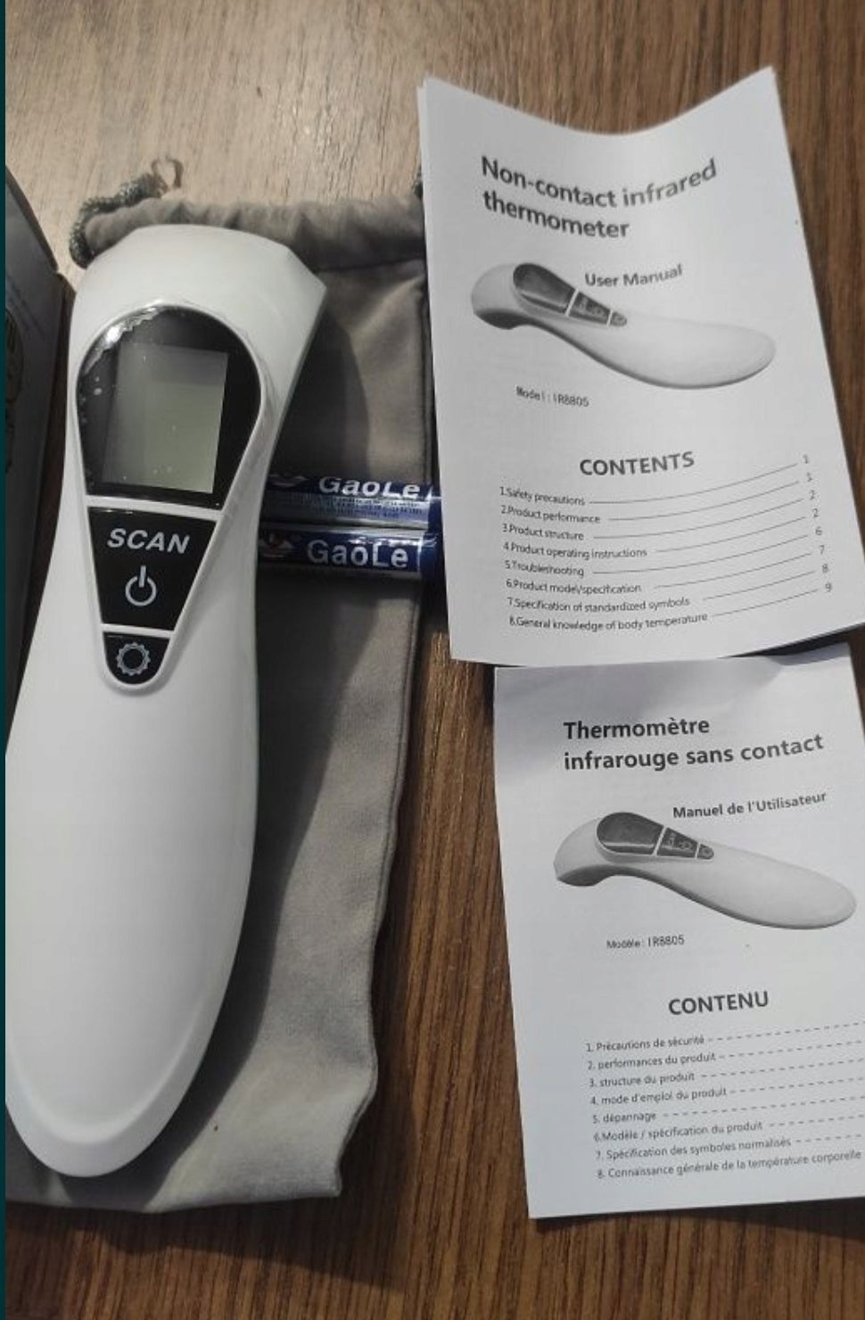 IR8805 Infrared Thermometer Non-Contact Case