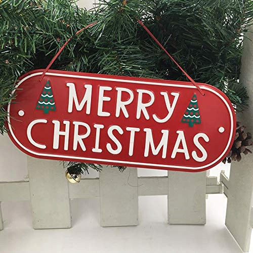 IRON SIGN MERRY CHRISTMAS FOR DOOR CHRISTMAS DECORATION 30X24 CM Manufacturer code Producent niezależny