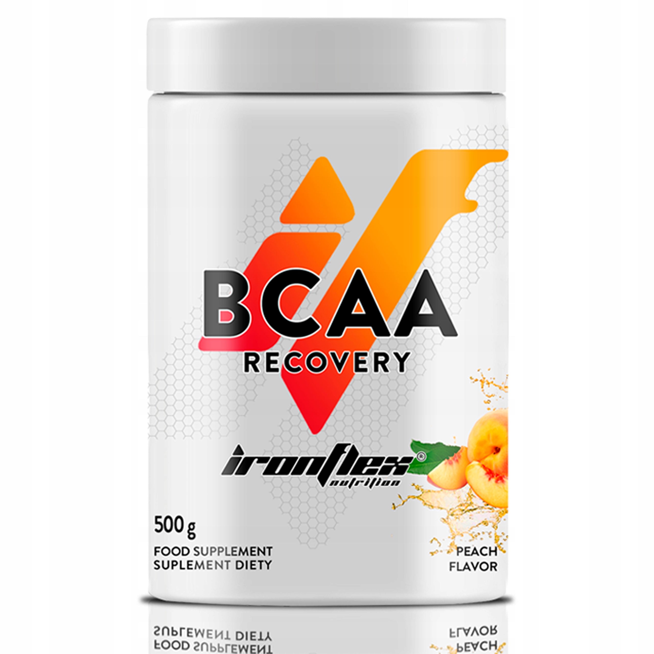 IRONFLEX BCAA + GLUTAMINE 500 g AMINO ACIDS 2:1:1 AMINO MUSCLE REGENERATION