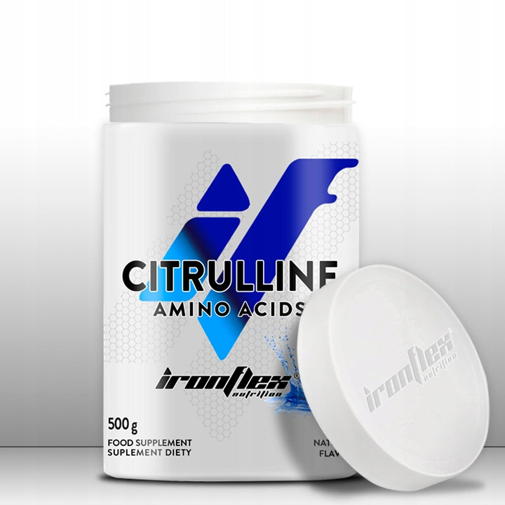 IRONFLEX CITRULLINE MALATE 500g NATURAL CITRULLINE APPLE PRE-WORKOUT Packaging status original