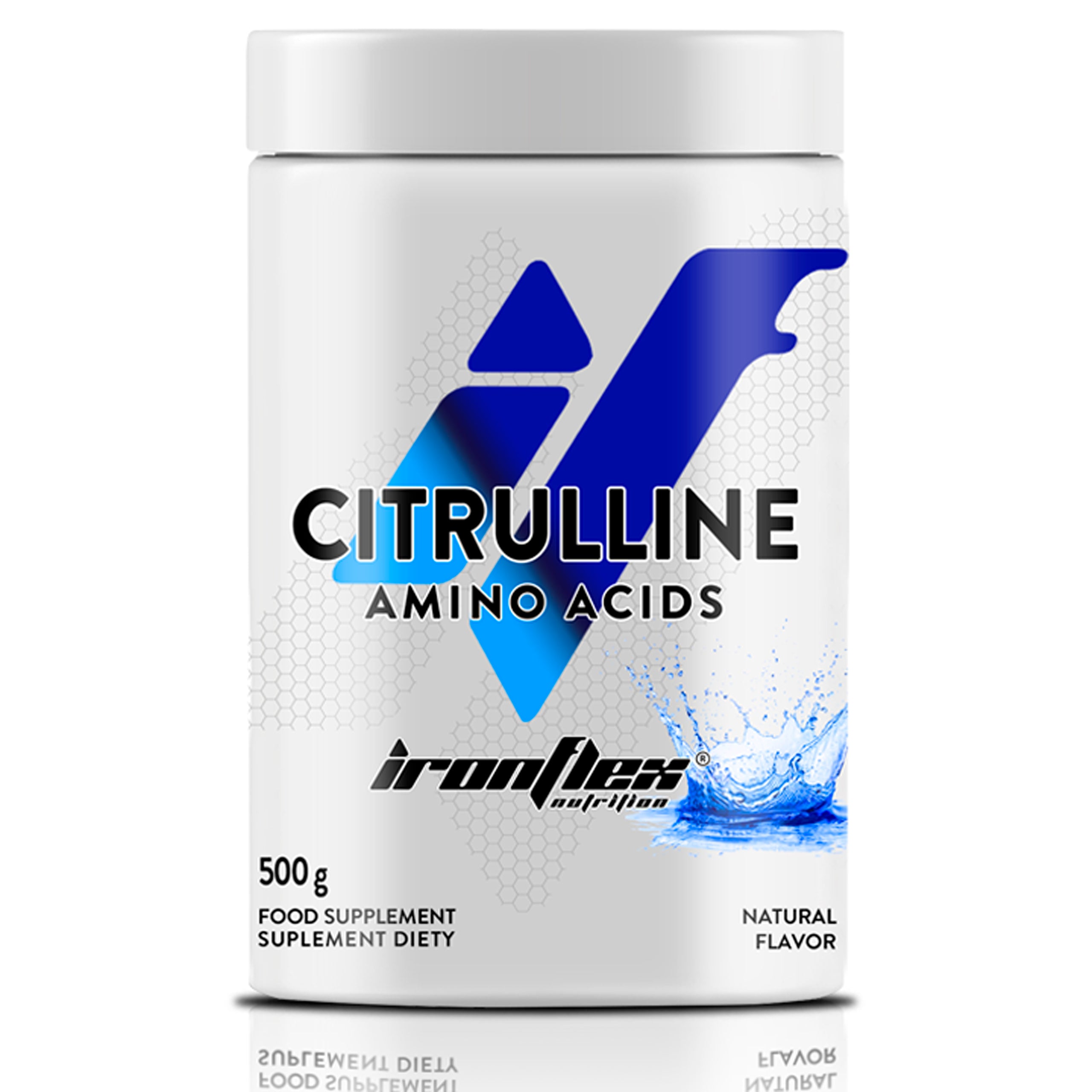 IRONFLEX CITRULLINE MALATE 500g NATURAL CITRULLINE APPLE PRE-WORKOUT