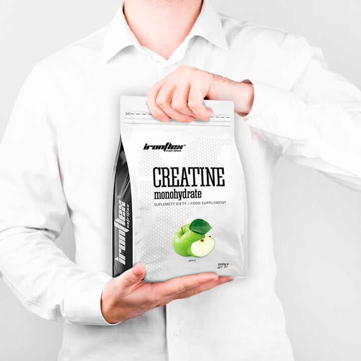 IRONFLEX CREATINE MONOHYDRATE 1kg CREATINE MONO CREATINE MONOHYDRATE TAURINE Packaging status original
