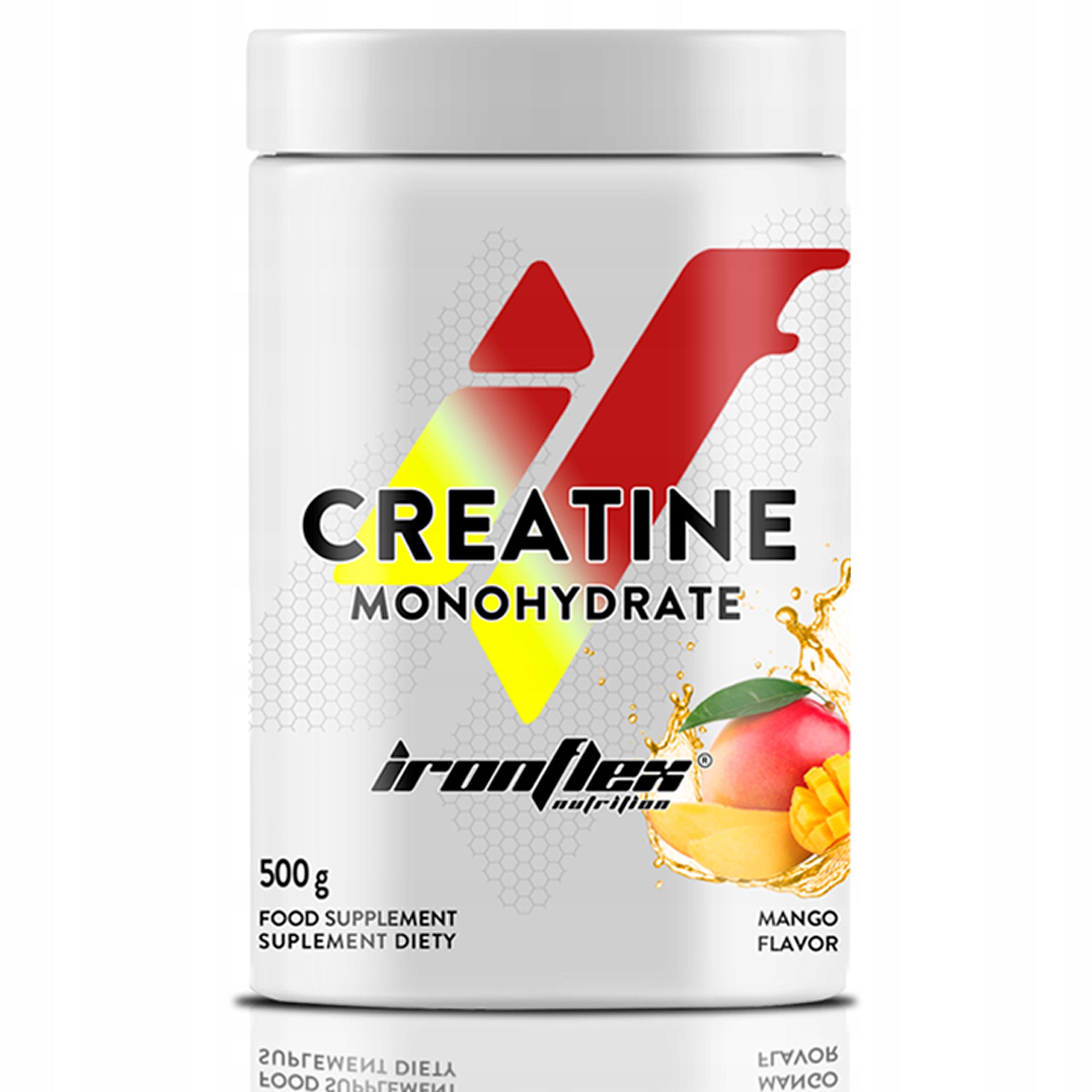 IRONFLEX CREATINE MONOHYDRATE 500g CREATINE MONOHYDRATE POWDER PUMP STRENGTH